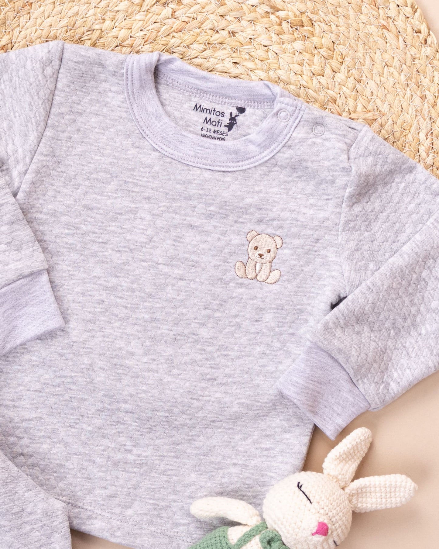 Pijama Jacquard Algodón - Melange