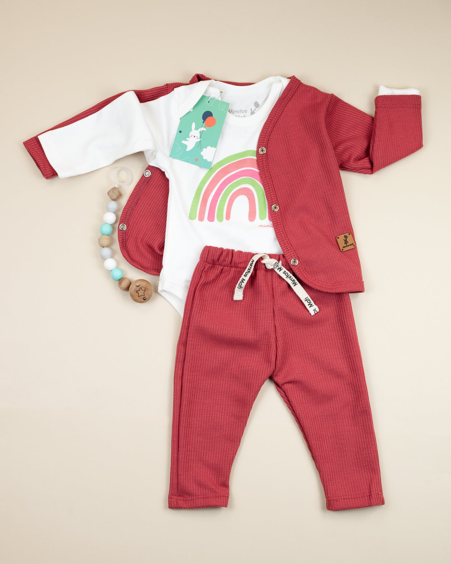 Conjunto Rainbow Frambuesa