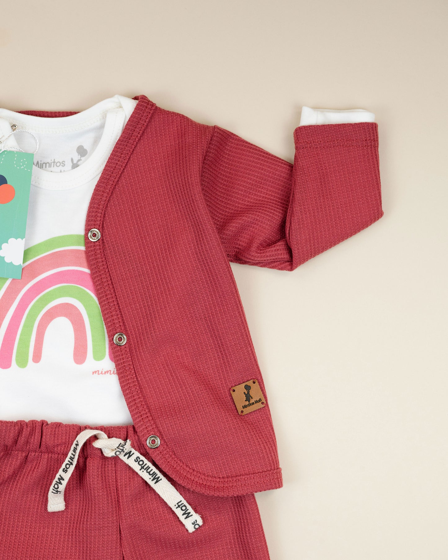 Conjunto Rainbow Frambuesa