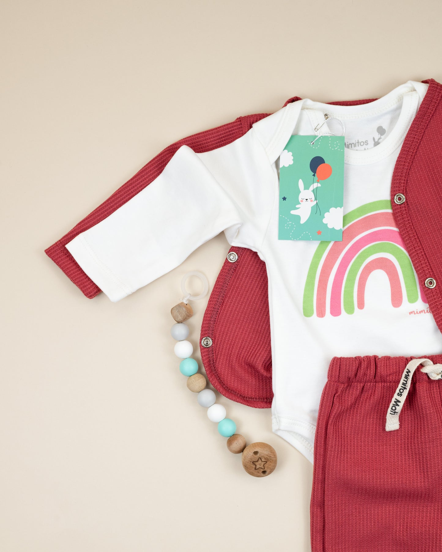 Conjunto Rainbow Frambuesa