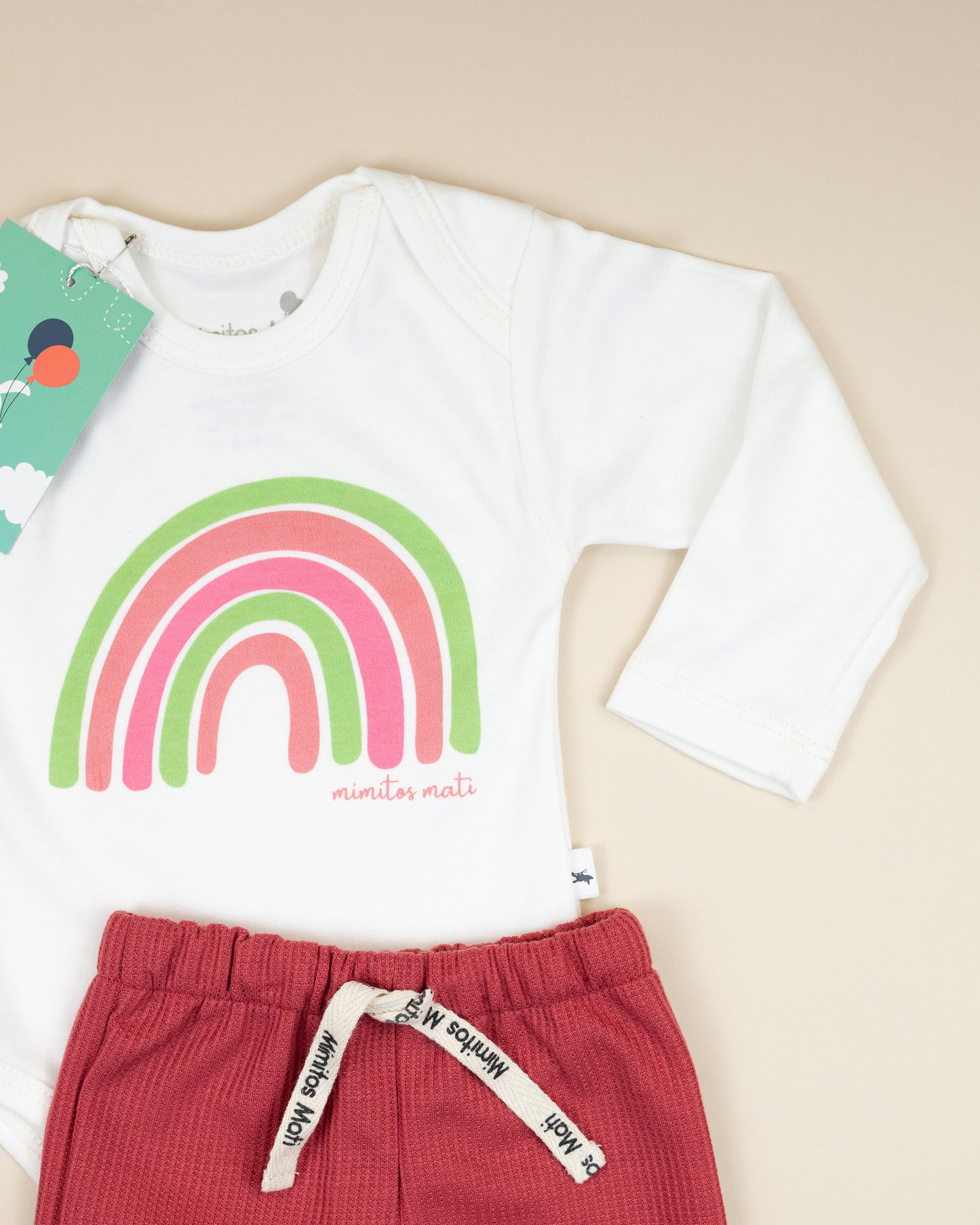 Conjunto Rainbow Frambuesa
