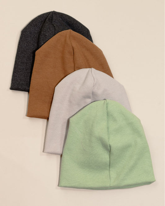Beanie Berlín Algodón Acanalado