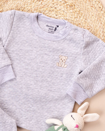 Pijama Jacquard Algodón - Melange