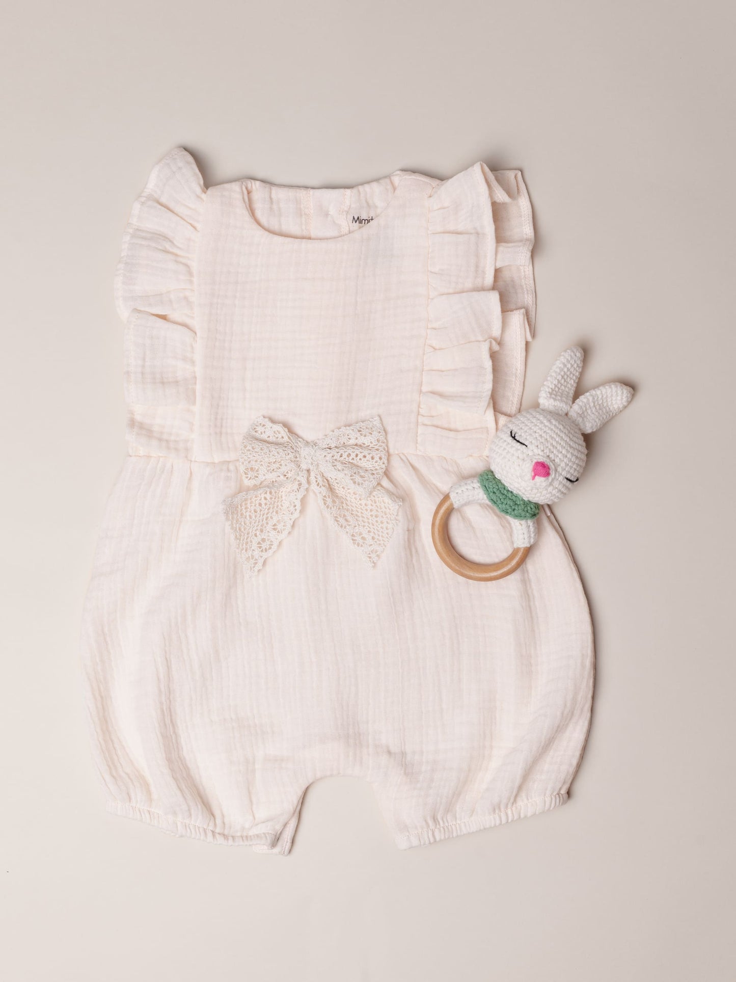 Romper Muselina Nube - Perla