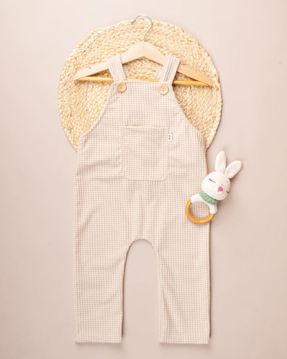 Overol Waffle Beige